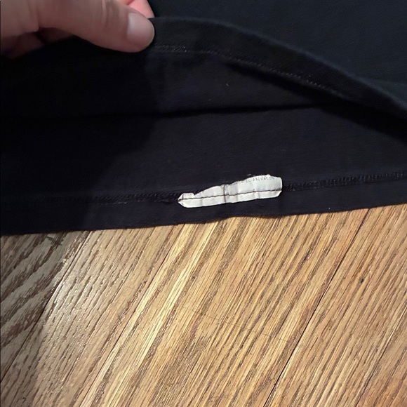 Champion Black Short Sleeve Tee with Red Logo - Picture 5 of 9